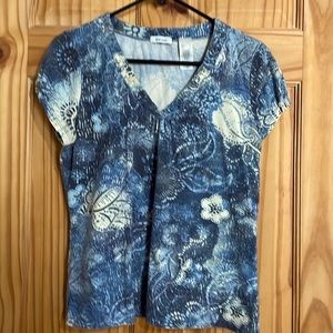 liz & co. size large short sleeved tee